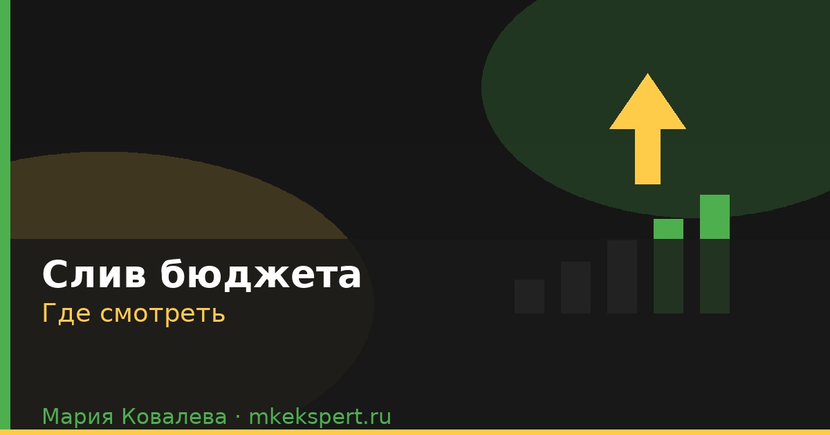 Куда сливается бюджет в Яндекс Директе: что открываю в кабинете первым