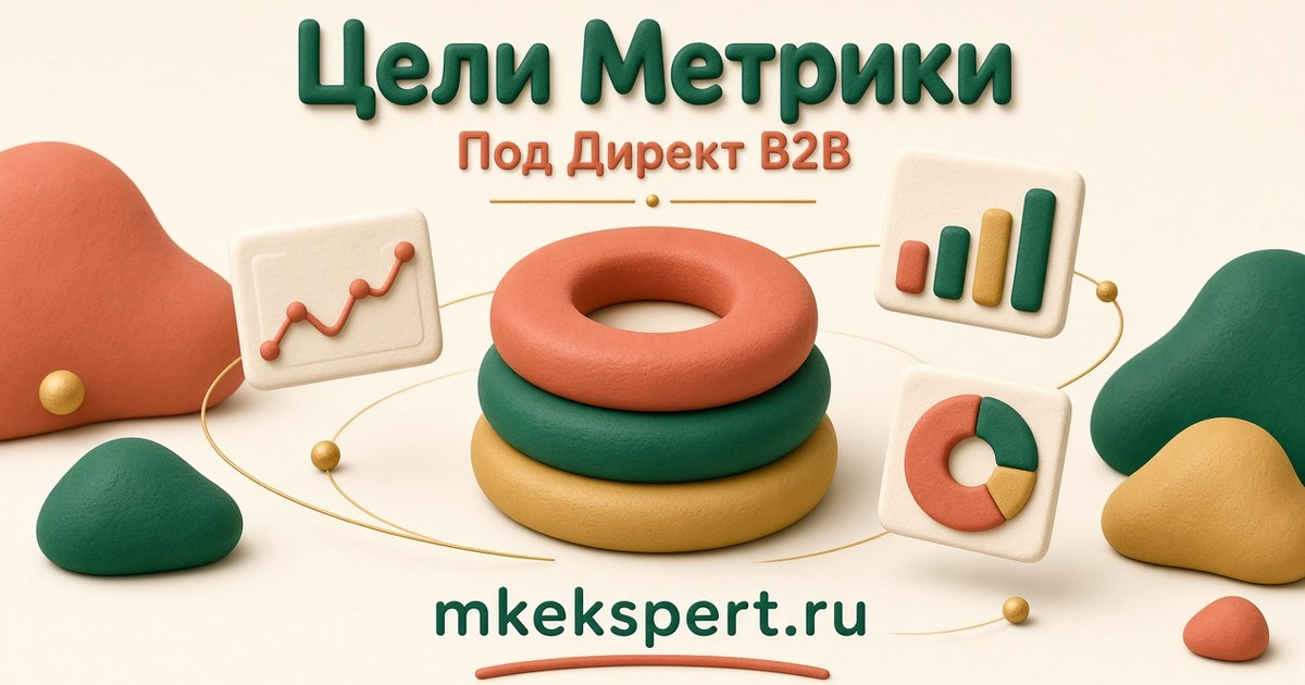Цели Яндекс Метрики под Директ в B2B: какие ставлю и какие мешают
