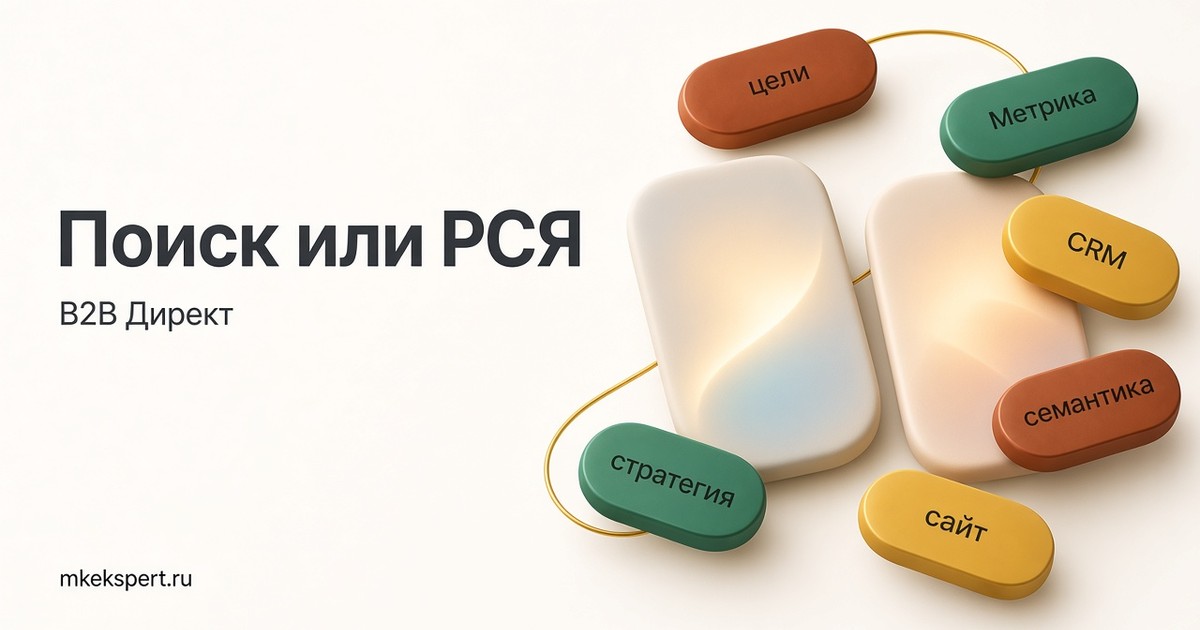РСЯ или Поиск в Яндекс Директе для B2B: куда я ставлю бюджет